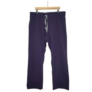 FIGS Technical Collection Womens Livingston‎ XXL Purple Jam Basic Scrub Pants